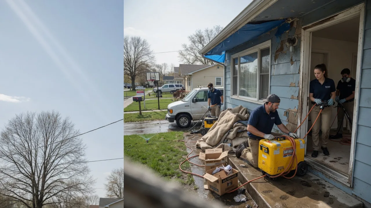 Basement Flood Cleanup in Kingston, ID near me